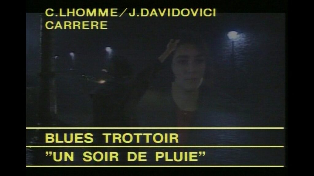 UN SOIR DE PLUIE - BLUES TROTTOIR (1987)