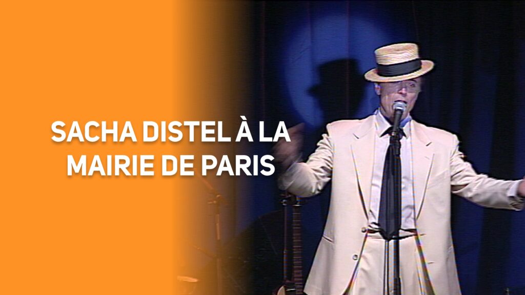 Sacha DISTEL à la Mairie de Paris