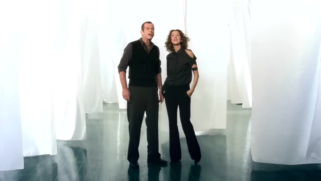 SOUS LE VENT - CELINE DION ET GAROU (2001)